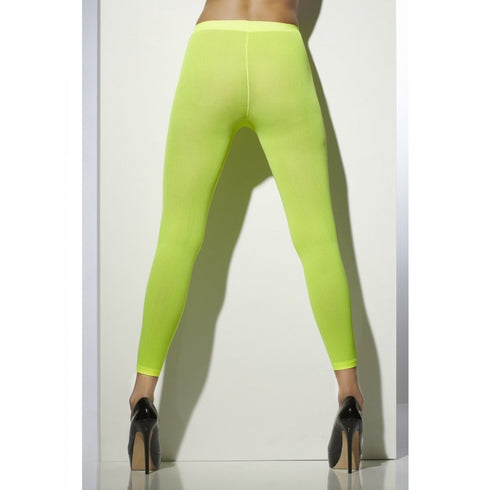 Footless Tights Neon Green