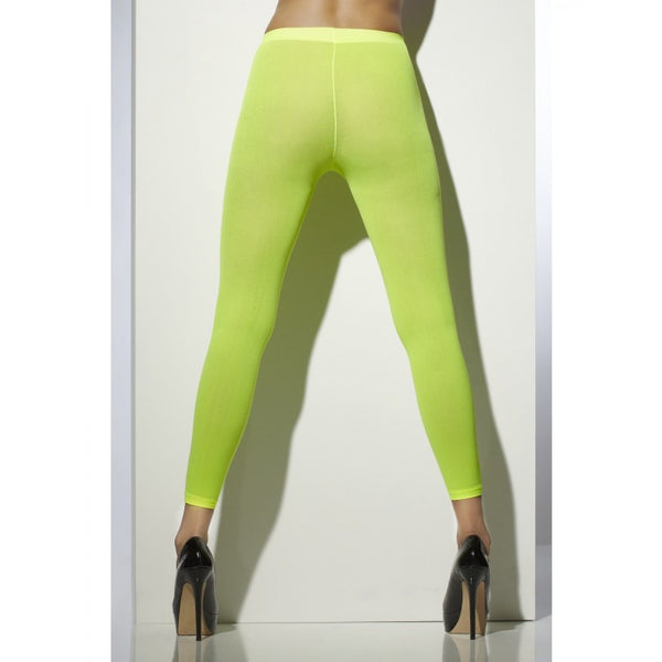 Footless Tights Neon Green