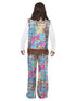 Groovy Hippie Costume, Multi-Coloured
