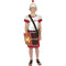Roman Soldier Kids Costume, Red