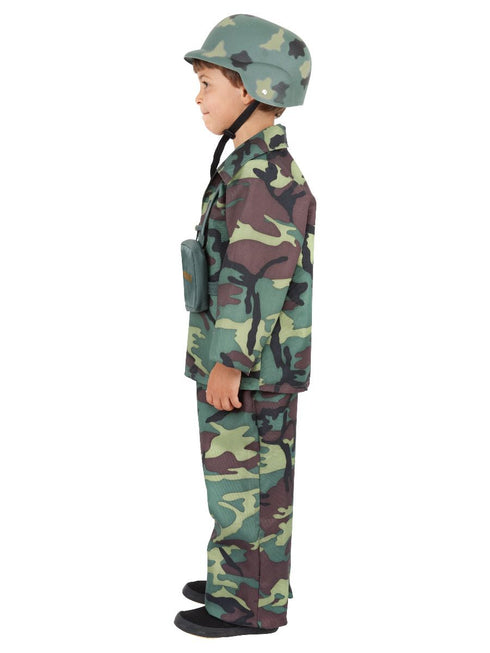 Army Boy Costume, Camouflage