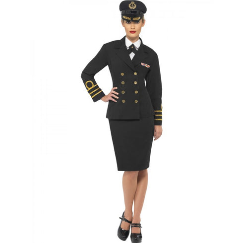Navy Officer Costume, Female
