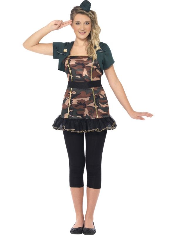 Miss Army Costume