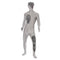 Robotic Second Skin Costume Grey