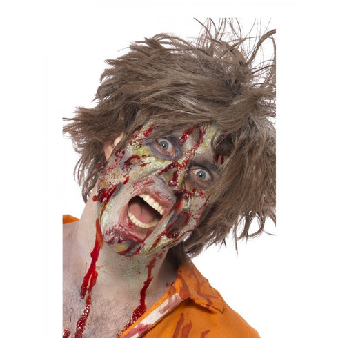 Smiffys Make-Up FX, Complete Zombie Kit, Facepaint