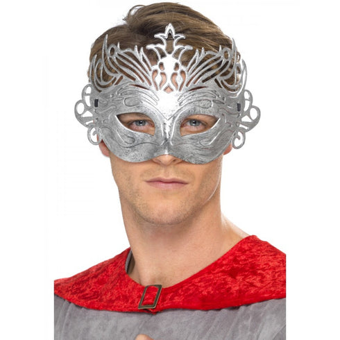 Columbine Silver Mask
