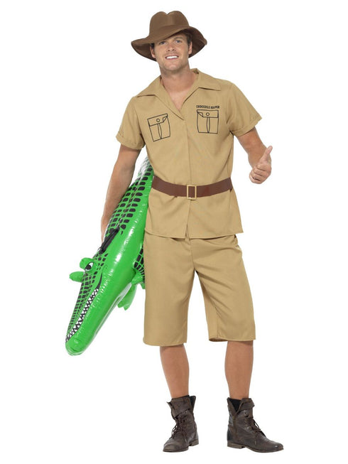 Safari Man Costume, Brown