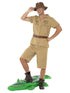 Safari Man Costume, Brown