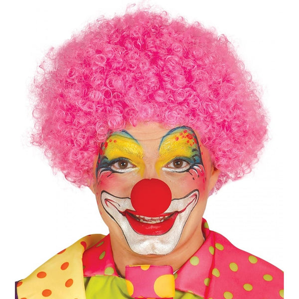 Pink Clown Wig