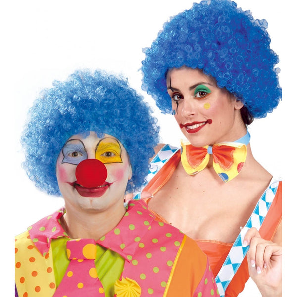 Blue Clown Wig