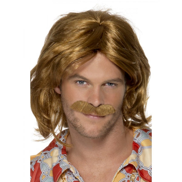 70's Super Trouper Wig & Moustache