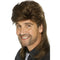Mullet Wig, Brown