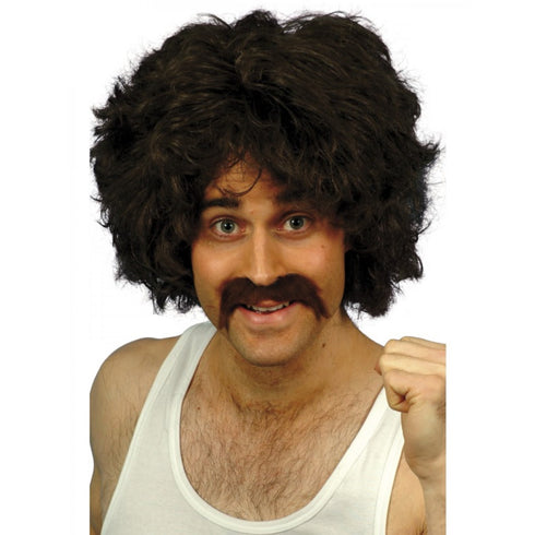 Retro Kit Wig and Tash
