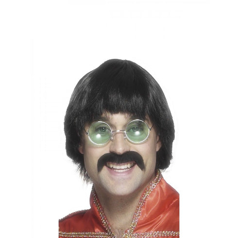 70's Mersey Wig and Tash