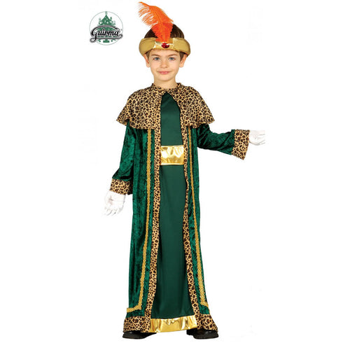 Kids King/Wise Man Costume Green
