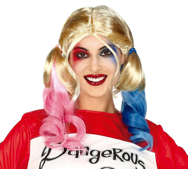 Colored Pigtails Wig