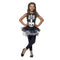 Skeleton Tutu Costume Black