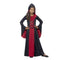 Vamp Kids Costume, Red & Black
