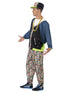 80s Hip Hop Costume, Patterned
