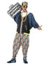 80s Hip Hop Costume, Patterned