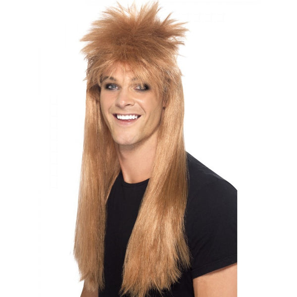 80's Rocker Mullet Wig