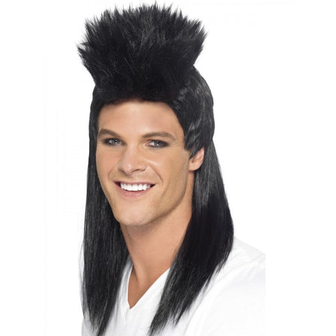 80's Rocker Mullet Wig