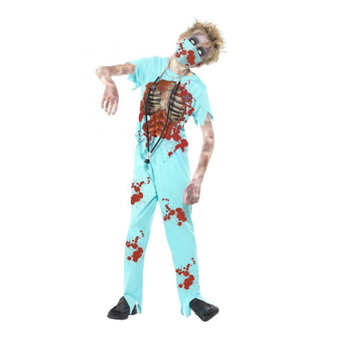 Zombie Surgeon Kids Costume