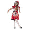 Zombie Miss Hood Kids Costume