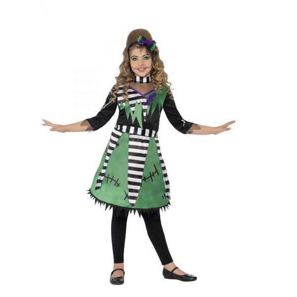 Frankie Girl Costume, Green, with Dress