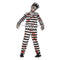 Zombie Convict Costume, Black