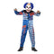 Deluxe Sinister Clown Costume- Blue