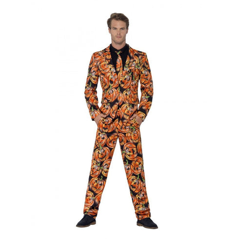 Pumpkin Suit with Jacket Trousers and Tie