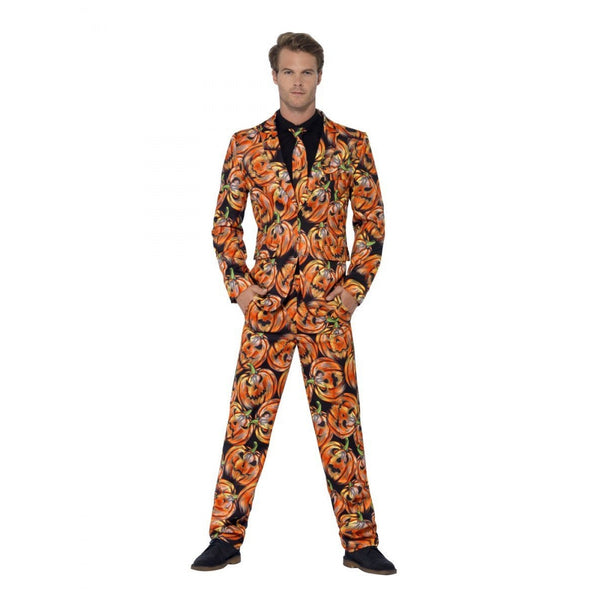 Pumpkin Suit with Jacket Trousers and Tie