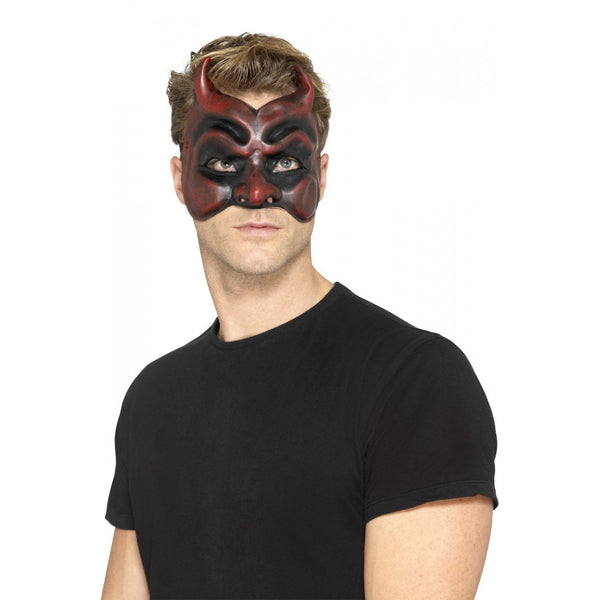 Masquerade Devil Mask Latex