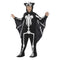 Bat Skeleton Kids Costume - Black
