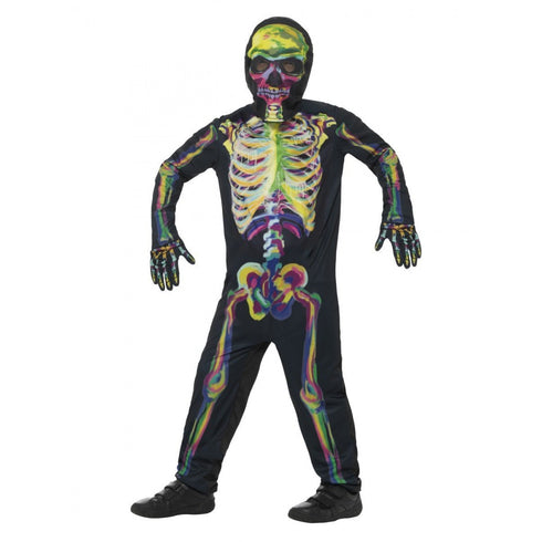 Glow in the Dark Skeleton Kids Costume