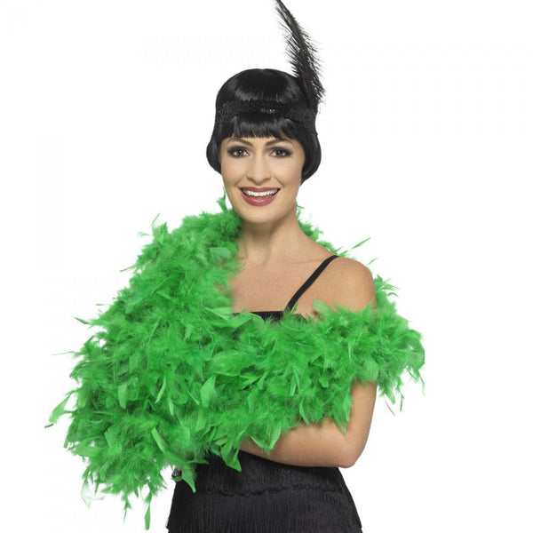 Deluxe Boa Emerald Green