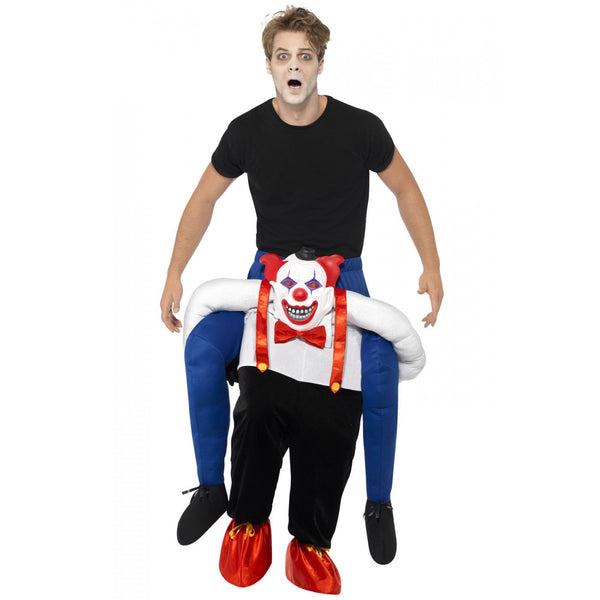 Piggyback Sinister Clown Costume