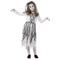 Ghostly Bride Costume, Grey Dress