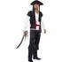 Aye Aye Pirate Captain Costume, Black