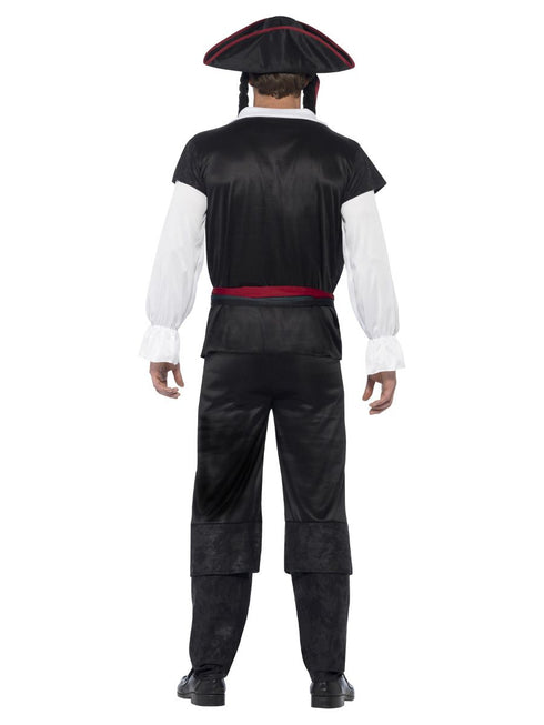 Aye Aye Pirate Captain Costume, Black
