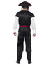 Aye Aye Pirate Captain Costume, Black