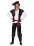 Aye Aye Pirate Captain Costume, Black