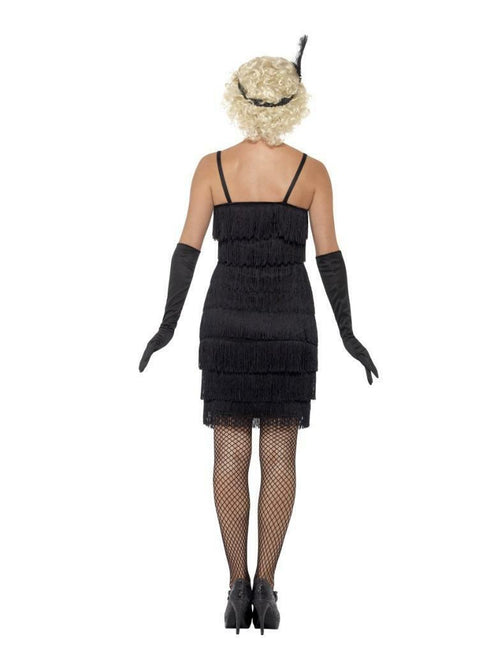 WOMEN 20S BLACK FLAPPER