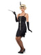 WOMEN 20S BLACK FLAPPER