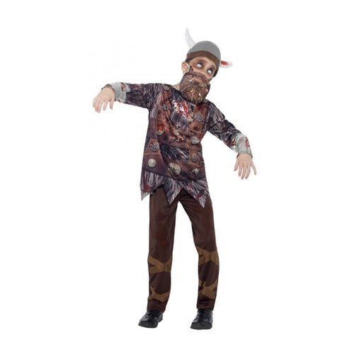 Zombie Viking Costume, Brown