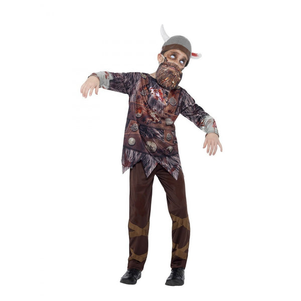 Zombie Viking Costume, Brown