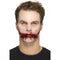 Latex Stitched Smile Prosthetic - Halloween face paint - Costume N Party London E17