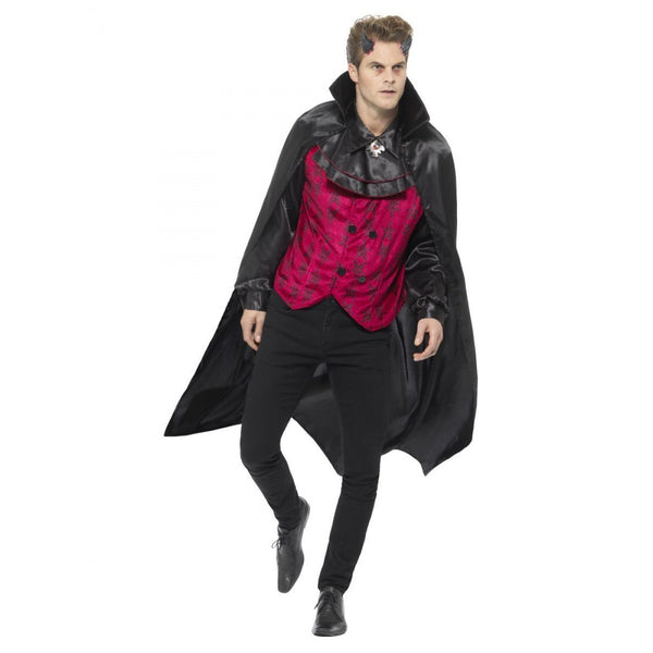Dapper Devil Costume Red with Waistcoat