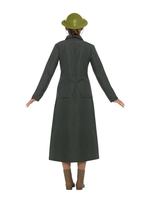 WW2 Army Warden Lady Costume